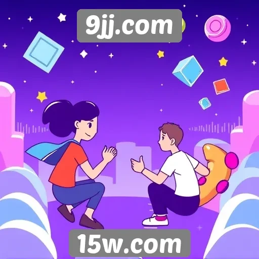 Recursos interativos do site 9jj.com para jogadores